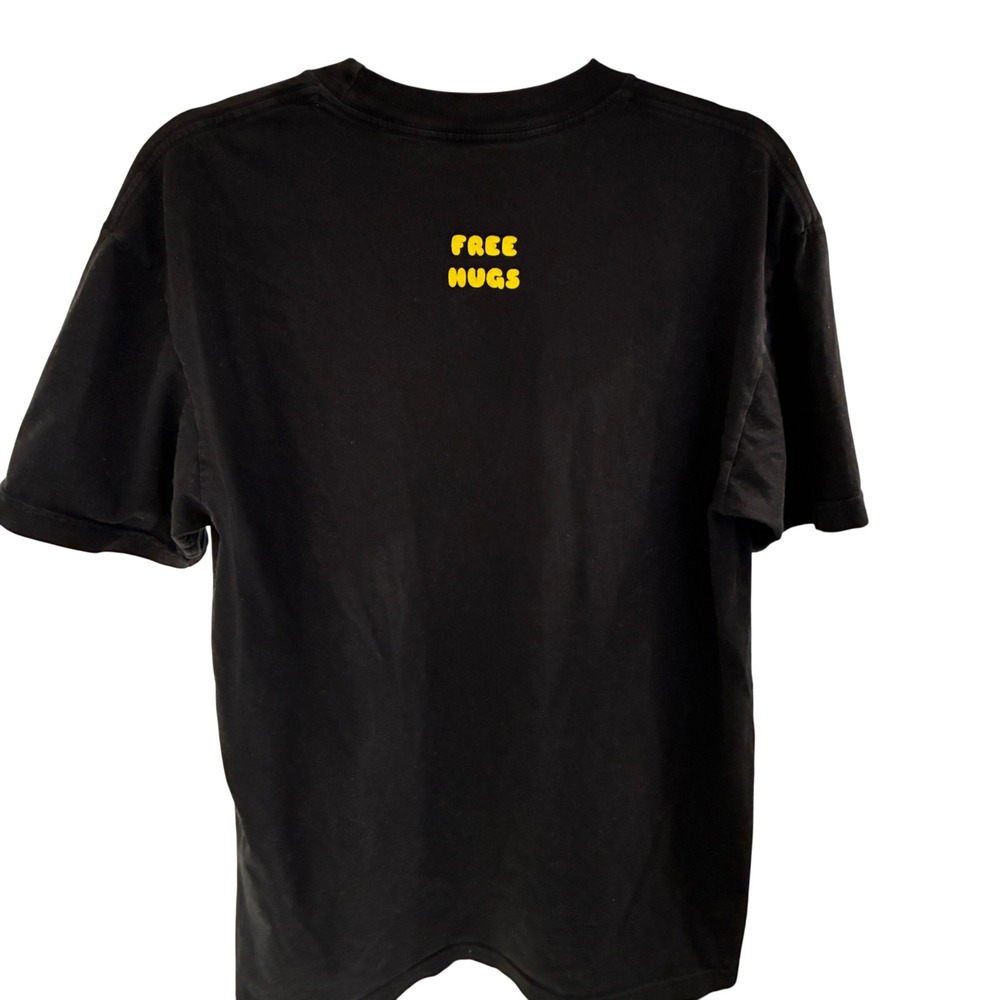 Playero Tee Mens Size M Black Oval Hug Tee Puerto Rico Blokecore Indiesleeze - Picture 4 of 5